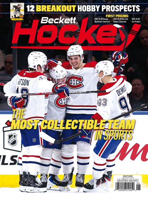 Cover image for Beckett Hockey